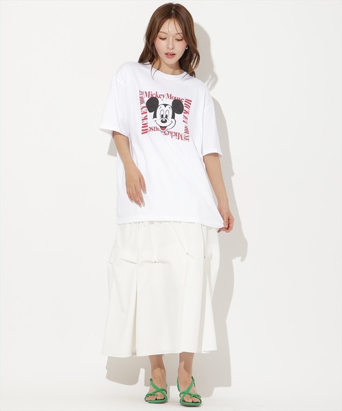 AND COUTURE(アンドクチュール)の「オーバーサイズロゴ Tシャツ(Tシャツ/カットソー・レディース・オフホワイト/ホワイト系その他・FREE)」の7枚目の写真