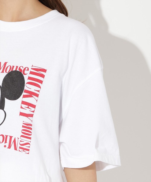 AND COUTURE(アンドクチュール)の「オーバーサイズロゴ Tシャツ(Tシャツ/カットソー・レディース・オフホワイト/ホワイト系その他・FREE)」の8枚目の写真