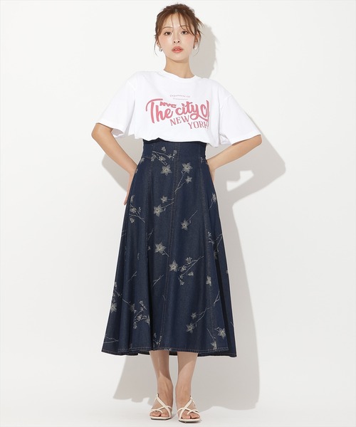 AND COUTURE(アンドクチュール)の「オーバーサイズロゴ Tシャツ(Tシャツ/カットソー・レディース・オフホワイト/ホワイト系その他・FREE)」の10枚目の写真