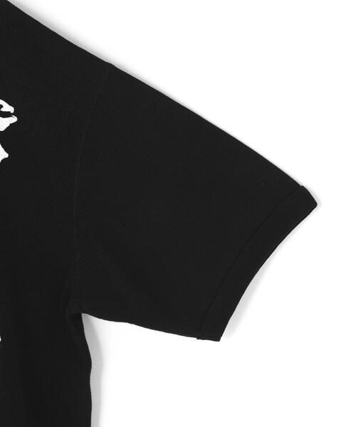 VANSON(ヴァンソン)の「VANSON/バンソン/サーマルS/S TEE(Tシャツ/カットソー・メンズ・ホワイト/ブラック・M/L/S)」の5枚目の写真