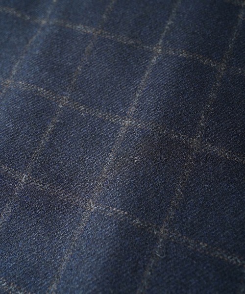 EGO TRIPPING(エゴトリッピング)の「mcg3859-FRENCH GILET windowpane ベスト(616756)(ベスト・メンズ・グレー系その他/ネイビー系・46/48)」の7枚目の写真