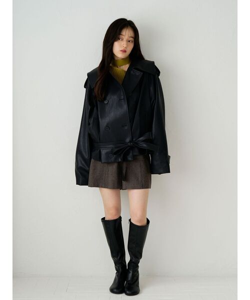 LAGUNAMOON（ラグナムーン）の「ストレッチロングブーツ（ブーツ・レディース・ブラック・MEDIUM/SMALL）」の15枚目の写真