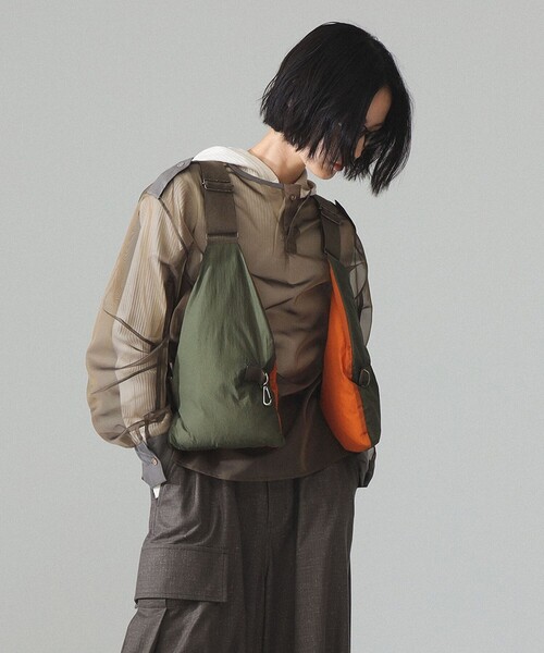 BEAMS BOY(ビームスボーイ)の「maturely / オクタ ミリタリー ベスト(Tシャツ/カットソー・レディース・ブラック/オリーブ・ONE SIZE)」の6枚目の写真