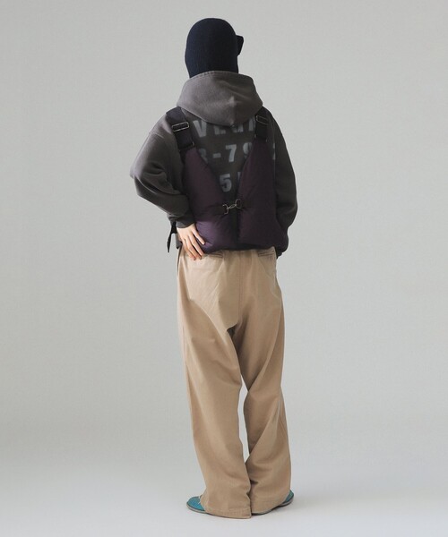 BEAMS BOY(ビームスボーイ)の「maturely / オクタ ミリタリー ベスト(Tシャツ/カットソー・レディース・ブラック/オリーブ・ONE SIZE)」の9枚目の写真