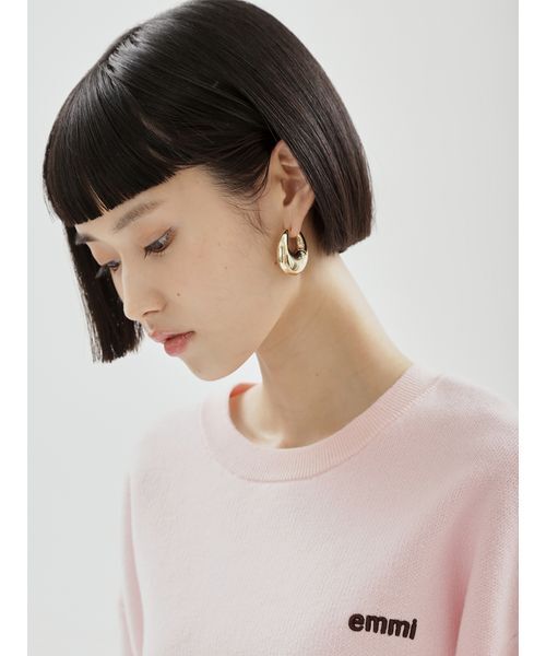 emmi(エミ)の「サークルワンタッチピアス(ピアス(両耳用)・レディース・ゴールド/シルバー・F)」の4枚目の写真