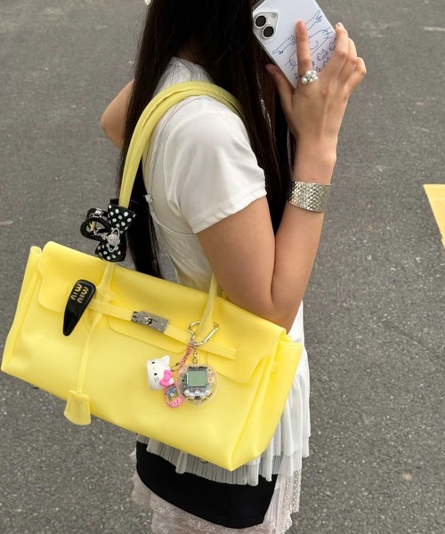 LA VORAGINE（ラ ヴォラジネ）の「ジェリーバッグ/Jelly bag（トートバッグ・レディース・D/E/B/A/C・FREE）」の3枚目の写真