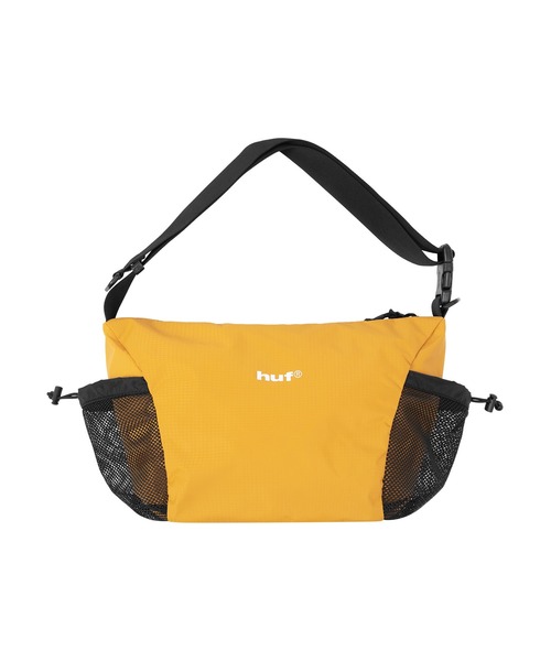 HUF（ハフ）の「huf eightynine MID SHOULDER BAG（ショルダーバッグ・メンズ・ブラック/マスタード・O/S）」の6枚目の写真