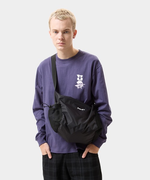 HUF（ハフ）の「huf eightynine MID SHOULDER BAG（ショルダーバッグ・メンズ・ブラック/マスタード・O/S）」の17枚目の写真