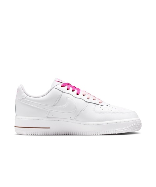 NIKE（ナイキ）の「NIKE/ナイキ WS ｴｱ ﾌｫｰｽ 1 07 SE（スニーカー・レディース・ホワイト×ピンク・22cm/23.5cm/23cm/22.5cm/25cm/24.5cm/24cm）」の7枚目の写真