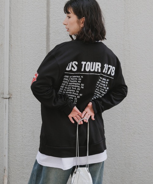 ROCK-OFF(ロックオフ)の「THE ROLLING STONES / ザ・ローリング・ストーンズ US Tour 1978 クルーネックスウェット トレーナー バンド ロック メンズ レディース 2026年秋 秋服(スウェット・メンズ・ブラック・M/L/XL)」の17枚目の写真