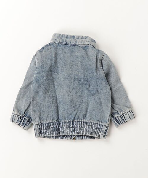 adidas(アディダス)の「ファイヤーバード デニム トラックトップ / ジャージ / アディダスオリジナルス adidas Originals(デニムジャケット・キッズ・ブルー・60/70/80/90/100)」の6枚目の写真