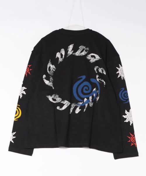Desigual(デシグアル)の「ロボットグラフィック長袖Tシャツ(Tシャツ/カットソー・メンズ・ブラック・XS/S/M/L/XL)」の6枚目の写真