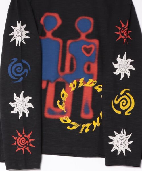 Desigual(デシグアル)の「ロボットグラフィック長袖Tシャツ(Tシャツ/カットソー・メンズ・ブラック・XS/S/M/L/XL)」の7枚目の写真