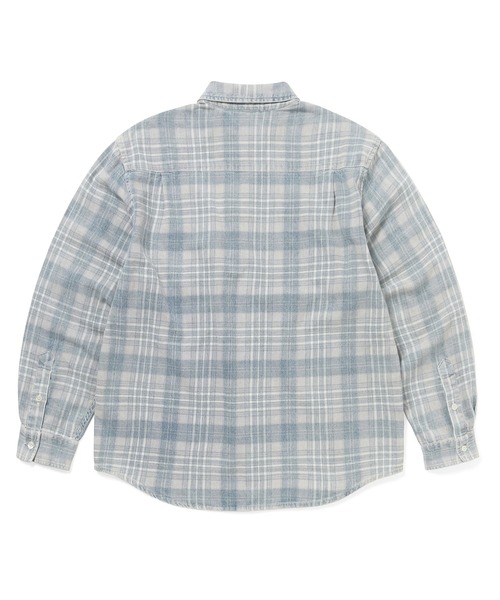 thisisneverthat(ディスイズネバーザット)の「Washed Check Shirt(シャツ/ブラウス・メンズ・ブルー/グレー/ピンク・XL/M/S/L)」の7枚目の写真