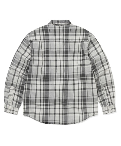 thisisneverthat(ディスイズネバーザット)の「Washed Check Shirt(シャツ/ブラウス・メンズ・ブルー/グレー/ピンク・XL/M/S/L)」の5枚目の写真