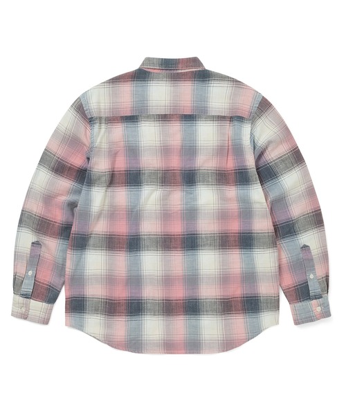 thisisneverthat(ディスイズネバーザット)の「Washed Check Shirt(シャツ/ブラウス・メンズ・ブルー/グレー/ピンク・XL/M/S/L)」の9枚目の写真