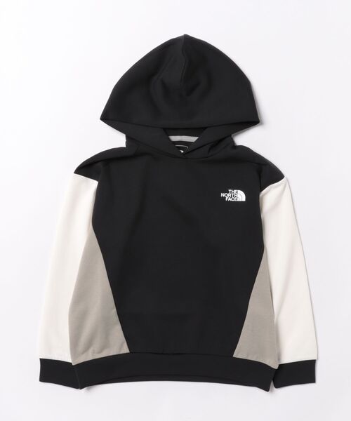 THE NORTH FACE(ザノースフェイス)の「THE NORTH FACE/ザ・ノース・フェイス MOTION SM WIDE HD キッズ パーカー NTJ12601(パーカー・キッズ・ブラック・130cm/140cm/150cm/160cm)」の1枚目の写真