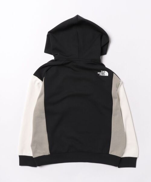 THE NORTH FACE(ザノースフェイス)の「THE NORTH FACE/ザ・ノース・フェイス MOTION SM WIDE HD キッズ パーカー NTJ12601(パーカー・キッズ・ブラック・130cm/140cm/150cm/160cm)」の2枚目の写真