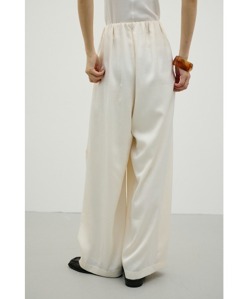 STYLEMIXER(スタイルミキサー)の「シャイニーイージーパンツ(その他パンツ・レディース・ブラウン/ホワイト・SMALL/MEDIUM)」の11枚目の写真