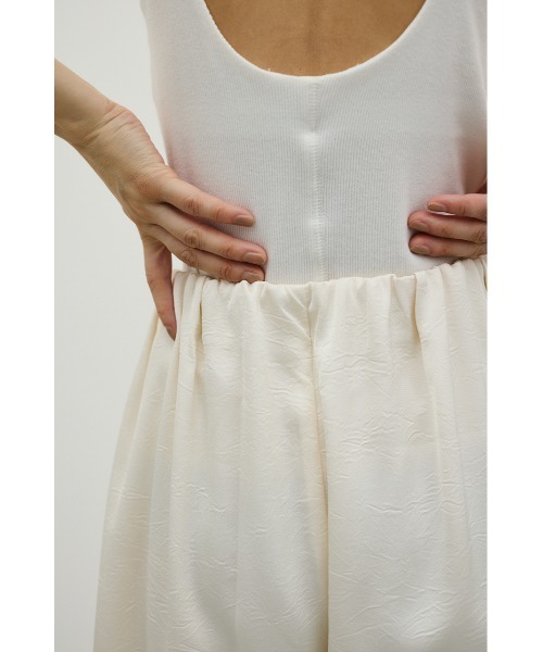 STYLEMIXER(スタイルミキサー)の「シャイニーイージーパンツ(その他パンツ・レディース・ブラウン/ホワイト・SMALL/MEDIUM)」の15枚目の写真