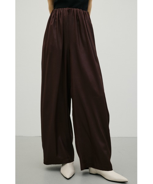 STYLEMIXER(スタイルミキサー)の「シャイニーイージーパンツ(その他パンツ・レディース・ブラウン/ホワイト・SMALL/MEDIUM)」の22枚目の写真