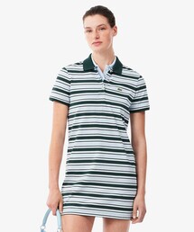 LACOSTE | マルチボーダーポロドレス / ワンピース(シャツワンピース)