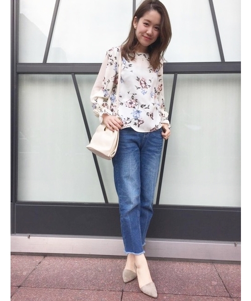 Chico(チコ)の「袖シースルーブラウス(シャツ/ブラウス・レディース・ホワイト/ホワイト系その他/ベージュ系その他・FREE)」の16枚目の写真