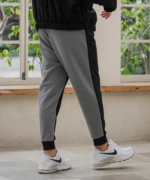 CAMBIO(カンビオ)の「mp15396- Double Knit Two Tone Jogger Pants ジョガーパンツ(CAM26AW-007)(その他パンツ・メンズ・ブラック系その他/ブルー系その他/グレー系その他・S/L/M)」の5枚目の写真