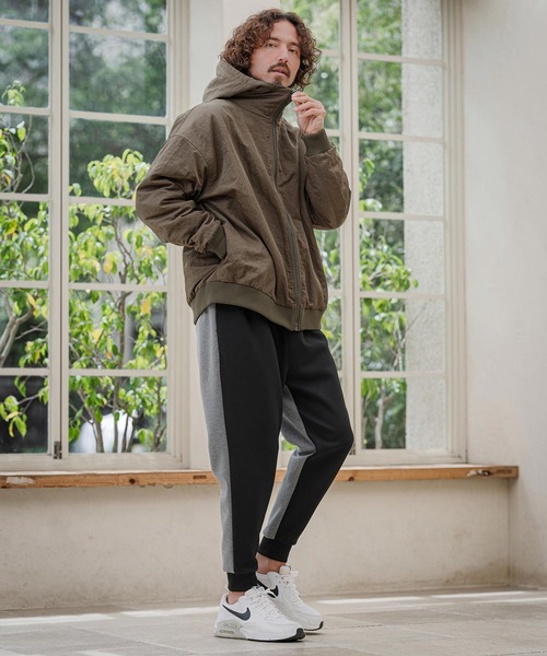 CAMBIO(カンビオ)の「mp15396- Double Knit Two Tone Jogger Pants ジョガーパンツ(CAM26AW-007)(その他パンツ・メンズ・ブラック系その他/ブルー系その他/グレー系その他・S/L/M)」の9枚目の写真