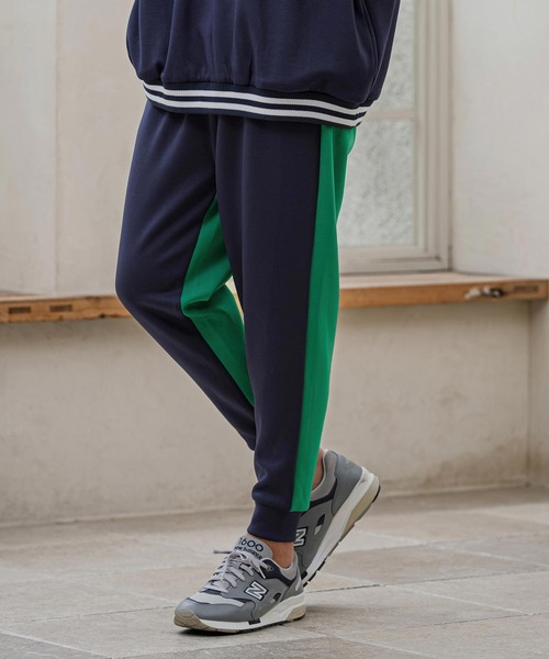 CAMBIO(カンビオ)の「mp15396- Double Knit Two Tone Jogger Pants ジョガーパンツ(CAM26AW-007)(その他パンツ・メンズ・ブラック系その他/ブルー系その他/グレー系その他・S/L/M)」の10枚目の写真