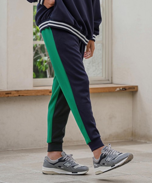 CAMBIO(カンビオ)の「mp15396- Double Knit Two Tone Jogger Pants ジョガーパンツ(CAM26AW-007)(その他パンツ・メンズ・ブラック系その他/ブルー系その他/グレー系その他・S/L/M)」の11枚目の写真