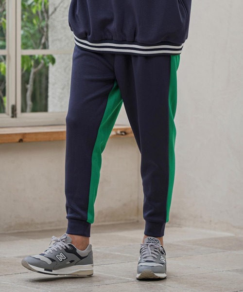 CAMBIO(カンビオ)の「mp15396- Double Knit Two Tone Jogger Pants ジョガーパンツ(CAM26AW-007)(その他パンツ・メンズ・ブラック系その他/ブルー系その他/グレー系その他・S/L/M)」の12枚目の写真