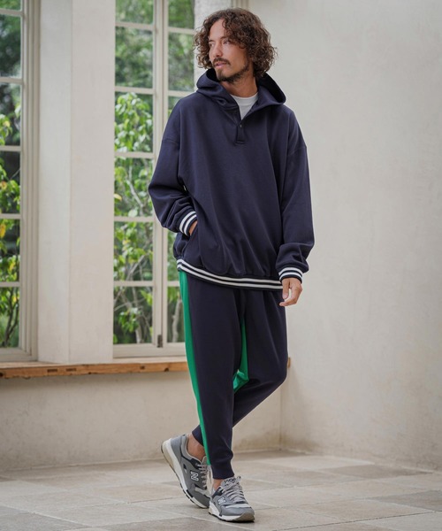CAMBIO(カンビオ)の「mp15396- Double Knit Two Tone Jogger Pants ジョガーパンツ(CAM26AW-007)(その他パンツ・メンズ・ブラック系その他/ブルー系その他/グレー系その他・S/L/M)」の14枚目の写真