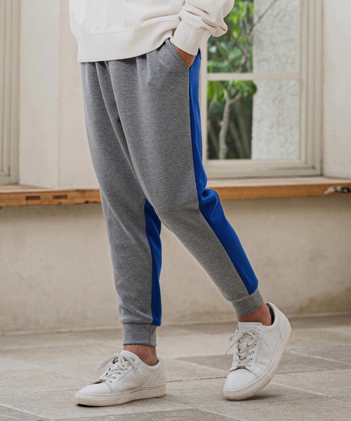 CAMBIO(カンビオ)の「mp15396- Double Knit Two Tone Jogger Pants ジョガーパンツ(CAM26AW-007)(その他パンツ・メンズ・ブラック系その他/ブルー系その他/グレー系その他・S/L/M)」の18枚目の写真