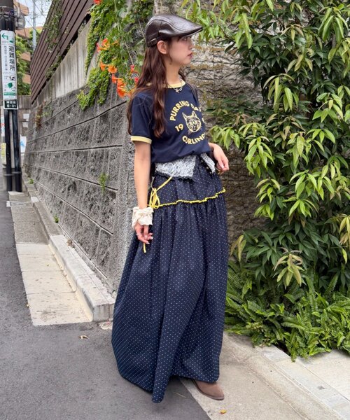 w closet(ダブルクローゼット)の「2WAYシャーリングキャミワンピース(ワンピース・レディース・ブルー/ネイビー・SMALL/MEDIUM)」の16枚目の写真