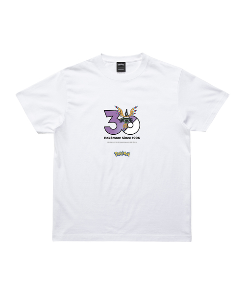 ZOZOSPOT(ゾゾスポット)の「Pokemon 30th Anniversary 1025 T-shirt 「シンボラー」(Tシャツ/カットソー・レディース・ホワイト・SMALL/MEDIUM/LARGE/X-LARGE/XX-LARGE/XXX-LARGE/100cm/110cm/120cm/130cm/140cm/150cm/160cm)」の1枚目の写真