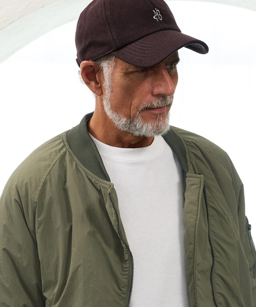 Maison code 13(メゾンコードサーティーン)の「mj11801- Asymmetric Nylon MA1 ナイロンMA-1ジャケット(M26W-07)(MA-1・メンズ・ブラック/カーキ・S/M/L)」の4枚目の写真