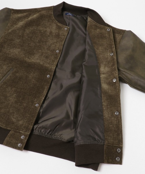 ITEMS URBANRESEARCH(アイテムズ アーバンリサーチ)の「WOVEN MOLLE アワードジャケット(ブルゾン・メンズ・ブラック/ダークブラウン/オフホワイト・MEDIUM/LARGE)」の9枚目の写真