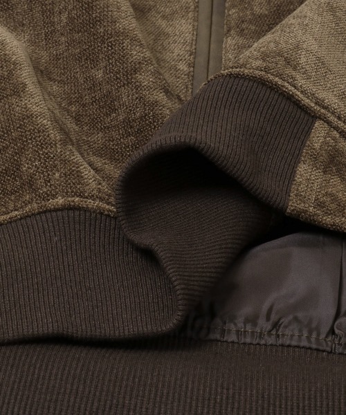 ITEMS URBANRESEARCH(アイテムズ アーバンリサーチ)の「WOVEN MOLLE アワードジャケット(ブルゾン・メンズ・ブラック/ダークブラウン/オフホワイト・MEDIUM/LARGE)」の11枚目の写真
