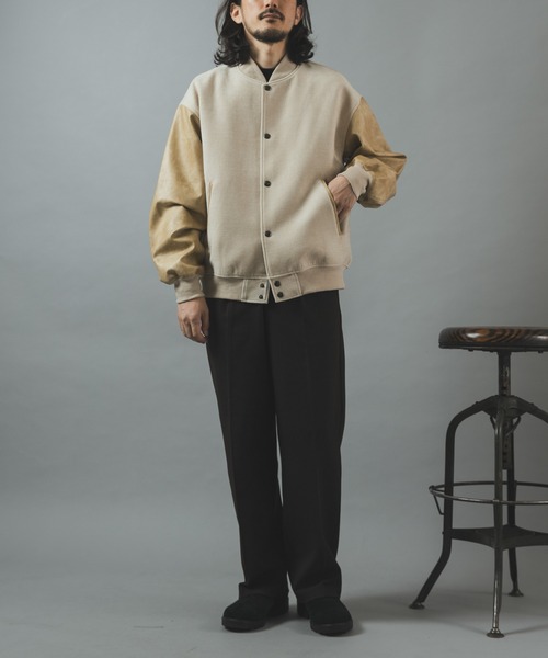 ITEMS URBANRESEARCH(アイテムズ アーバンリサーチ)の「WOVEN MOLLE アワードジャケット(ブルゾン・メンズ・ブラック/ダークブラウン/オフホワイト・MEDIUM/LARGE)」の18枚目の写真