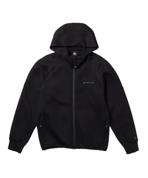 NEW ERA(ニューエラ)の「【NEW ERA】テック スウェット フルジップ フーディー Emboss Logo ゴルフ / 3カラー(パーカー・メンズ・オートミール/ダークグレー/ブラック・L/M)」の1枚目の写真