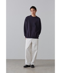 Y / ORGANIC COTTON CHINO ADJUSTER TROUSERS