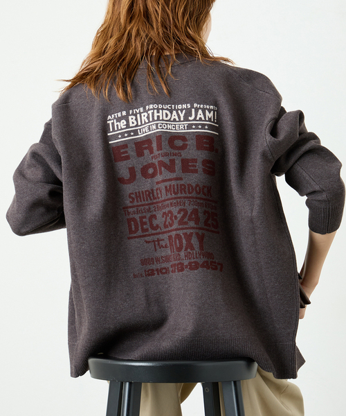 St.Johns 3rd club(セントジョンズサードクラブ)の「St.Johns 3rd club The BIRTHDAY JAM ニットカーディガン(カーディガン/ボレロ・レディース・チャコールグレー・FREE)」の19枚目の写真