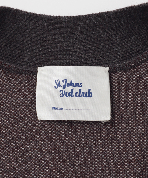 St.Johns 3rd club(セントジョンズサードクラブ)の「St.Johns 3rd club The BIRTHDAY JAM ニットカーディガン(カーディガン/ボレロ・レディース・チャコールグレー・FREE)」の14枚目の写真