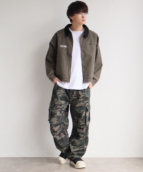 THRASHER(スラッシャー)の「【THRASHER/スラッシャー】別注 ヴィンテージダック ジップアップブルゾン(ブルゾン・メンズ・ブラウン/ブラック/カーキ・M/L/XL)」の11枚目の写真