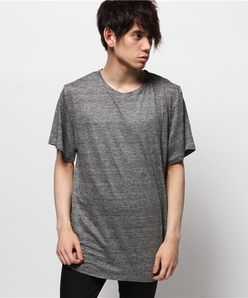 DANKE SCHON（ダンケシェーン）の「DankeSchon/ダンケシェーン/New SideZip S/S T-Shirts（Tシャツ/カットソー・メンズ・ブラック/カーキ/その他/ホワイト/グレー・FREE）」の3枚目の写真