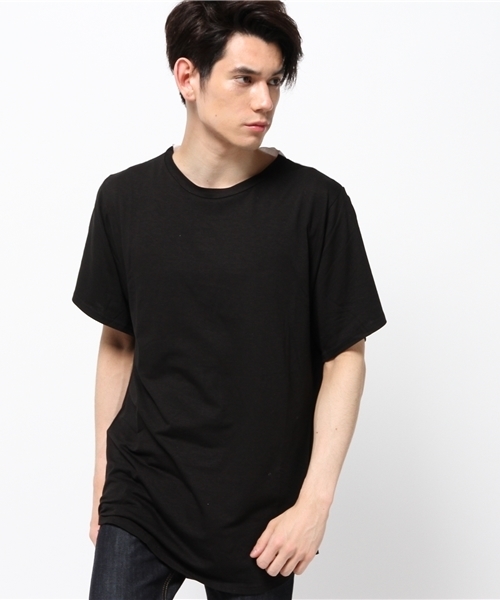 DANKE SCHON（ダンケシェーン）の「DankeSchon/ダンケシェーン/New SideZip S/S T-Shirts（Tシャツ/カットソー・メンズ・ブラック/カーキ/その他/ホワイト/グレー・FREE）」の2枚目の写真