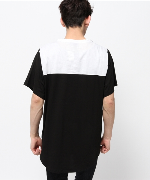 DANKE SCHON（ダンケシェーン）の「DankeSchon/ダンケシェーン/New SideZip S/S T-Shirts（Tシャツ/カットソー・メンズ・ブラック/カーキ/その他/ホワイト/グレー・FREE）」の8枚目の写真