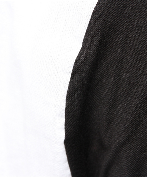 DANKE SCHON（ダンケシェーン）の「DankeSchon/ダンケシェーン/New SideZip S/S T-Shirts（Tシャツ/カットソー・メンズ・ブラック/カーキ/その他/ホワイト/グレー・FREE）」の12枚目の写真