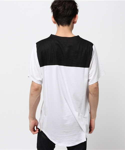 DANKE SCHON（ダンケシェーン）の「DankeSchon/ダンケシェーン/New SideZip S/S T-Shirts（Tシャツ/カットソー・メンズ・ブラック/カーキ/その他/ホワイト/グレー・FREE）」の7枚目の写真